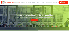Desktop Screenshot of pawindowtint.com